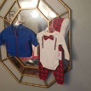 0/3M Baby Bundle 3Pc. Outfit & Jacket New W/Tags  Swiggles & Lego Brand